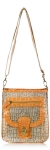 G Patterned Chic Messenger Bag Infused w/ Animal Print Design