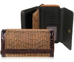 "G" Designed Fab Wallet Infused w/ Animal Print Design