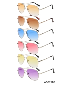 New Fashion Designer Western Sunglasses – A002SBE– 12 pcs/pack