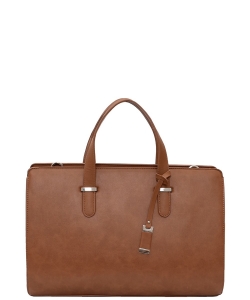 Blon's Leather Tote Bag BG81524 BROWN
