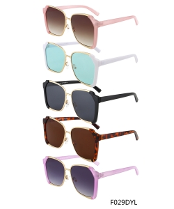 1 Dozen Pack Designer Inspired Womens Polarized Fashion Sunglasses F029DYL
