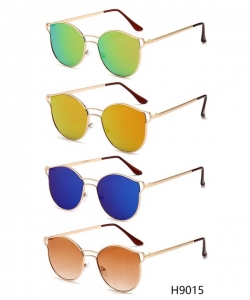 1 Dozen Pack Designer Inspired Fashion Sunglasses H9015--