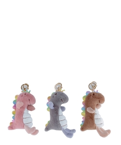Cute Plush Stuffed Dino Key Chain KY320122PP
