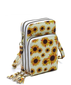 Sunflower Crossbody Bag Cell Phone Purse WLE840
