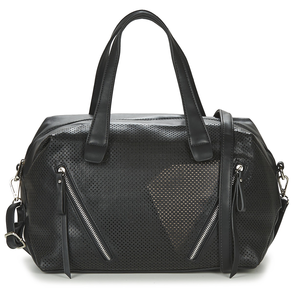 David Jones Faux Leather Handbag 5032-3 38951 Black