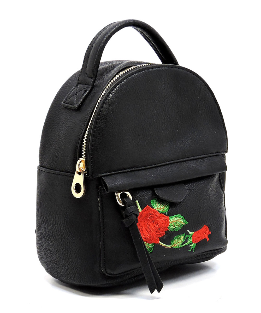 Fashion Embroidered Flower Cute Backpack AD2586E