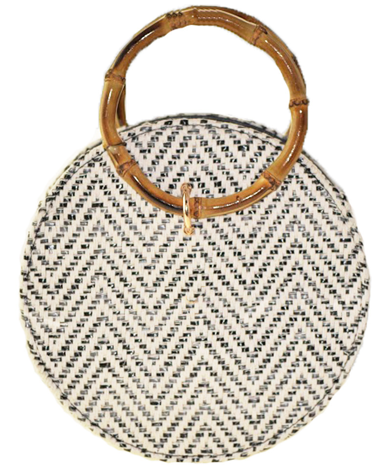 Round Straw Crossbody Bag BLACK: Wholesale Handbags | Fashion Handbags | Purses | Wholesalers ...