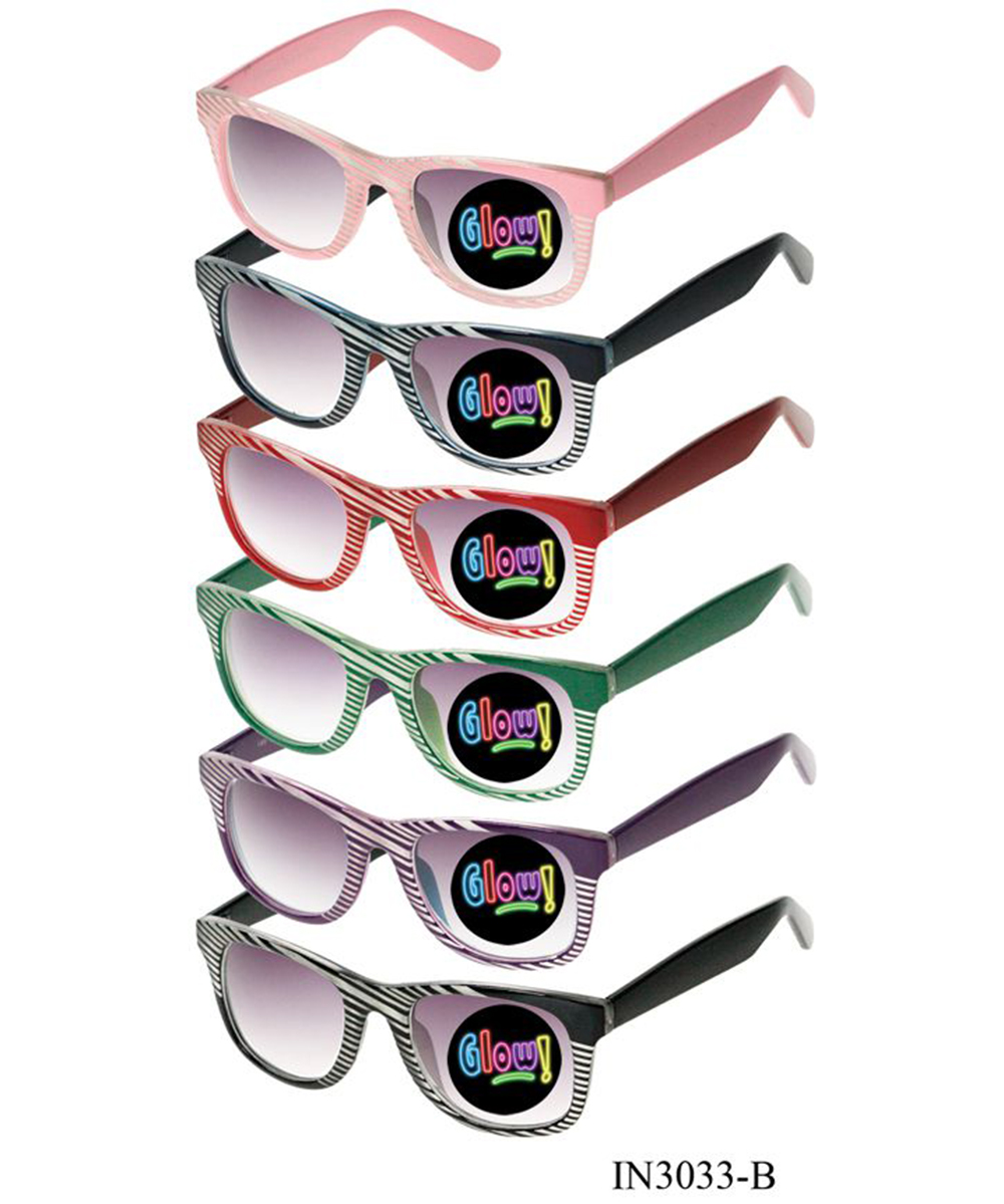 Package of 12 Pieces Fashion Sunglasses IN3006