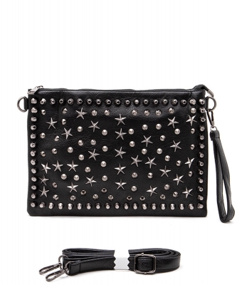 Star Stud Crossbody Clutch Bag 1225