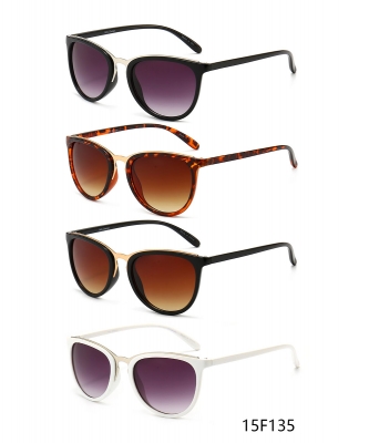 Package of 12 Pieces Fashion Women Sunglasses 15F135