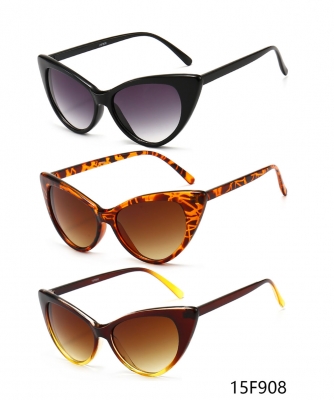 Package of 12 Pieces Fashion Women Sunglasses 15F908