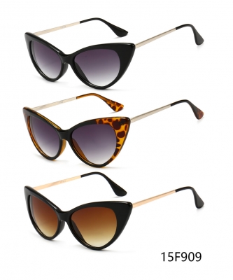 Package of 12 Pieces Fashion Women Sunglasses 15F909