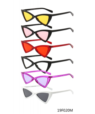 New Fashion Designer Western Sunglasses – 19F020M– 12 pcs/pack