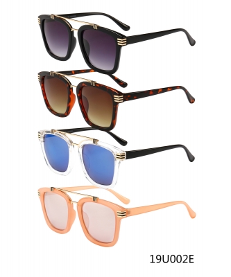 New Fashion Designer Western Sunglasses – 19U002E– 12 pcs/pack