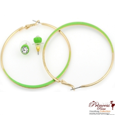 Stylish Multi Colored Round Earrings