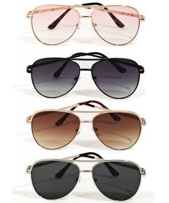 Classic Aviator Frame Sunglasses Set 5254SUN