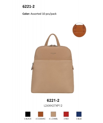 Package of 10 Pieces David Jones Backpack 6221-2