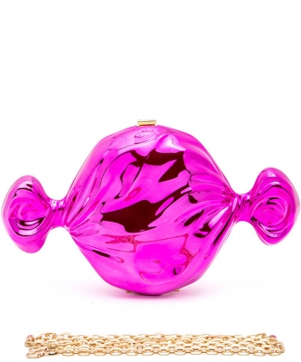 Metallic Candy Acrylic Box Clutch 662-CNDY