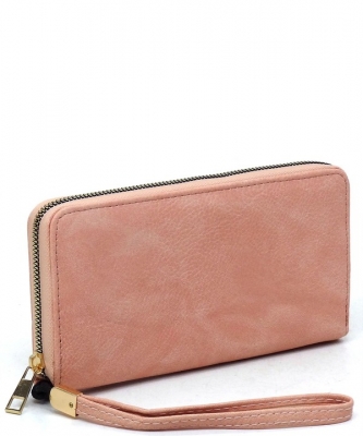 Fashion Zip Around Wallet Wristlet AD020