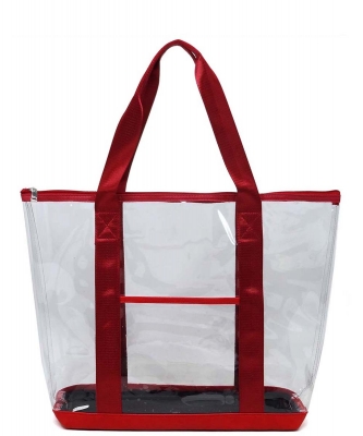 Fashion See Thru Transparent Shopper AD203T