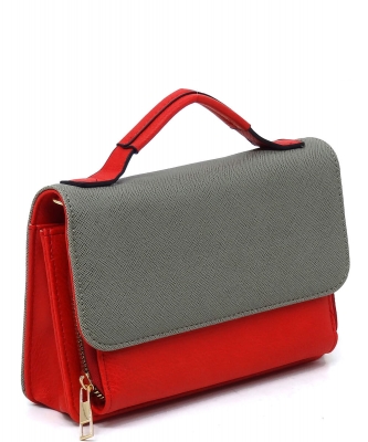 Colorblock Mini Crossbody Bag Cell Phone Purse AS087