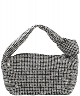 Rhinestone Knot Handle Bag BA790006