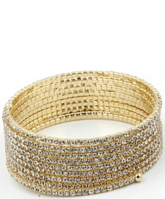 8 Stack Coil Bracelet BS902208