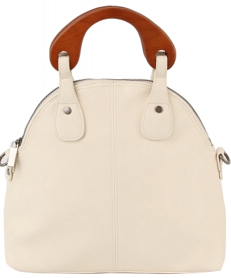 Wooden Top Handle Satchel CQF022-Z