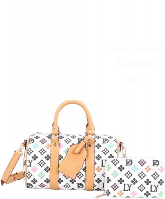 Stylish Print Design Boston With Wallet DZ2-1221A