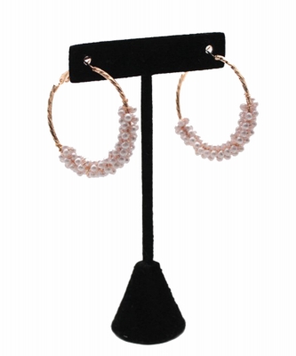 Pearl Hoop Earring EH700062 GOLD