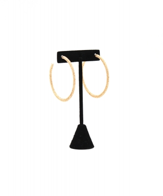 Hoop Textures Earring EH702555GDGD