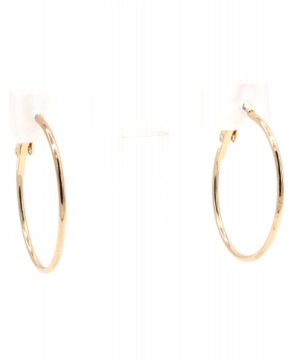 Basic Hoop Earring Hoop EH901135