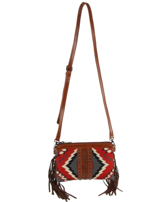 Western Tribal Fringe Crossbody Bag EWB061
