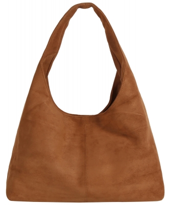 Faux Suede Shoulder Bag EWB172