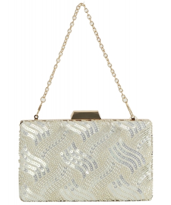 Shimmering Sequin Evening Bag Clutch EWB190
