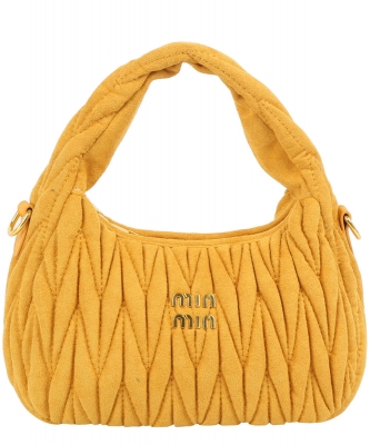 Quilted Nylon Hobo Shoulder Bag EWB249