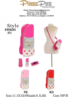 Sweet Lipstick Clutch Crossbody Bag EWB292