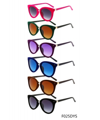 New Fashion Designer Western Sunglasses – F025DYS– 12 pcs/pack