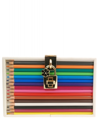 Colored Pencil Box Crossbody Bag F6609