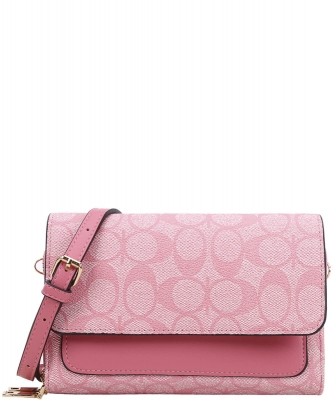 Oval Print Crossbody Bag FT-1018