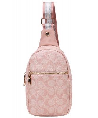 Oval Pattern Print Sling Bag FT-1072