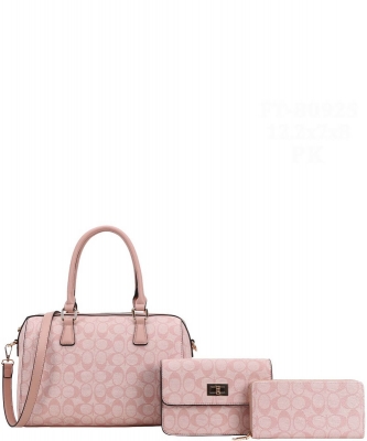 3in1 Smooth Oval Checkered Design Duffel Bag FT-8092S