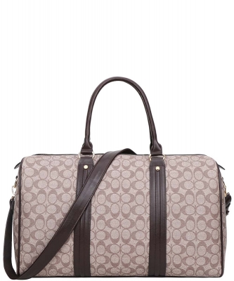 Luxury Oval Print Duffel Bags FT-8755