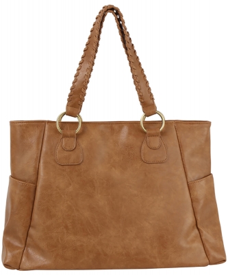 Whipstitch Top Handle Shopper GL0209M