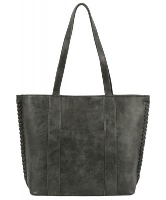 Whipstitch Front Pocket Shopper GL0210M