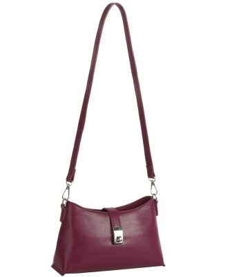 Twist Lock Flap Shoulder Bag GMS-0042