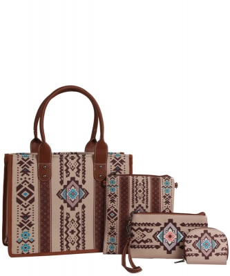 Aztec Tribal 4-in-1 Boxy Satchel GMS0034