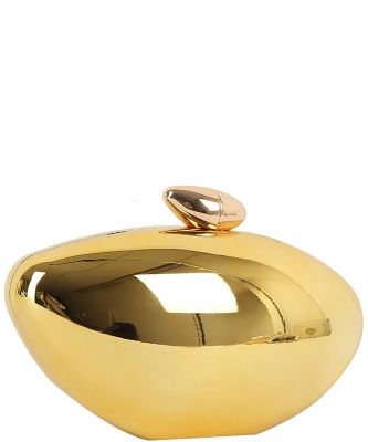 Acrylic Shell Shaped Clutch GMS0114