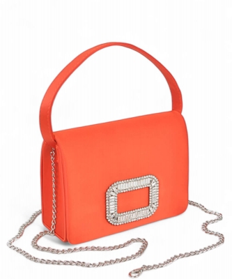 Crystal Accent Top Handle Convertible Clutch HPC5596Z