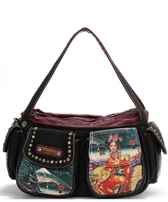 Denim Shoulder Bag By Nicole Lee JS17132